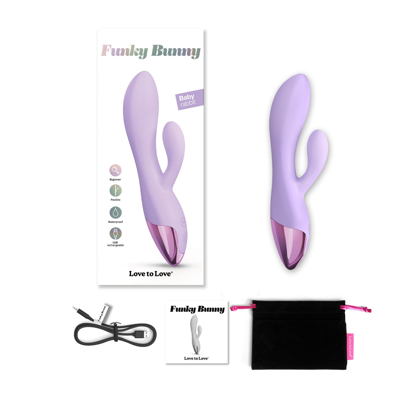 Sextoy Femme rabbit Love to Love - Funky Bunny