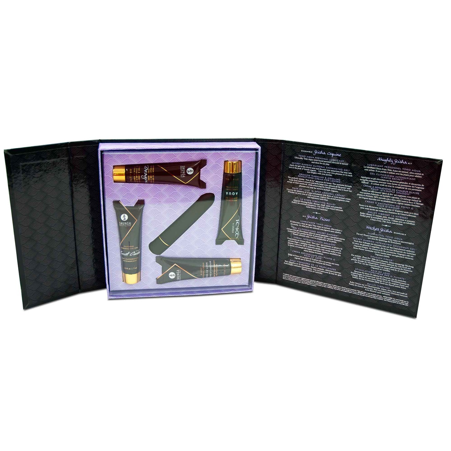 Coffret Erotique Shunga - Ensemble secret geisha coquine