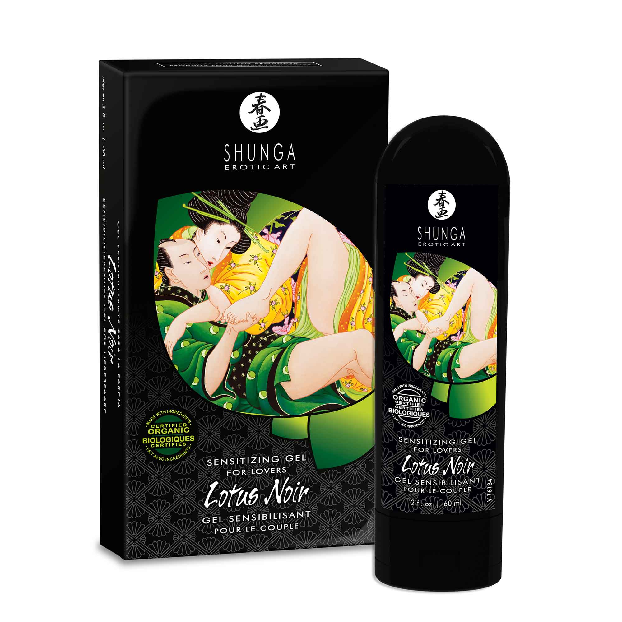 Gel sensibilisant Shunga - Lotus Noir