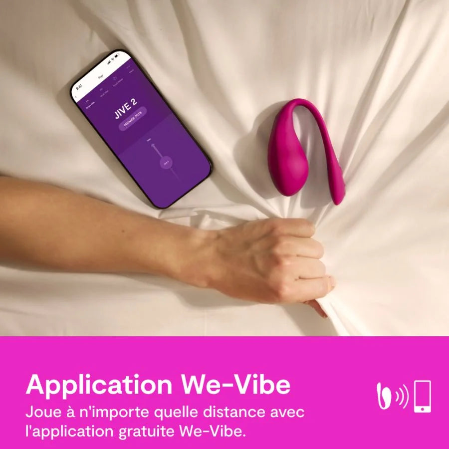 Sextoy connecté We-Vibe - Jive 2