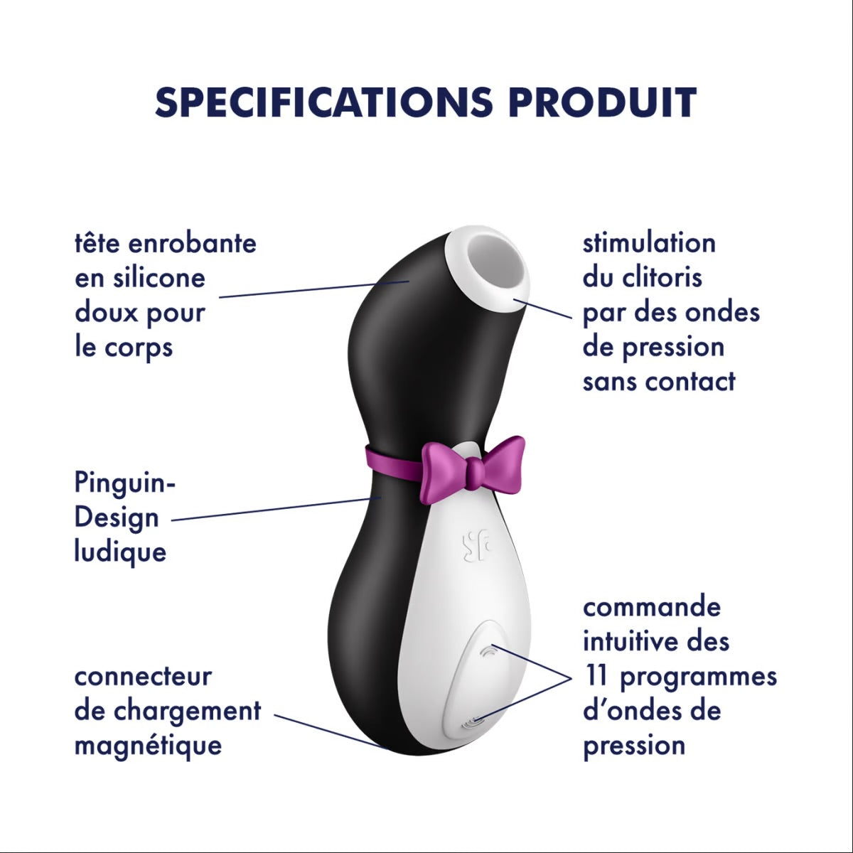 Stimulateur Clitoridien Satisfyer - Pro Penguin