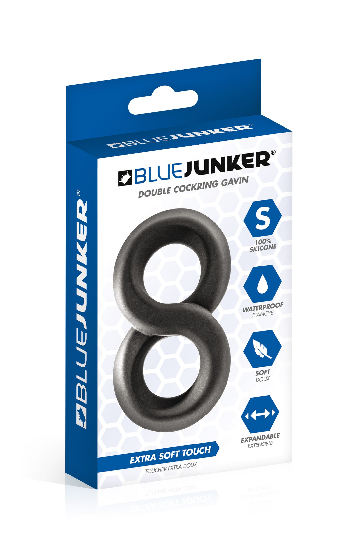 Cockring Double Blue Junker - Gavin