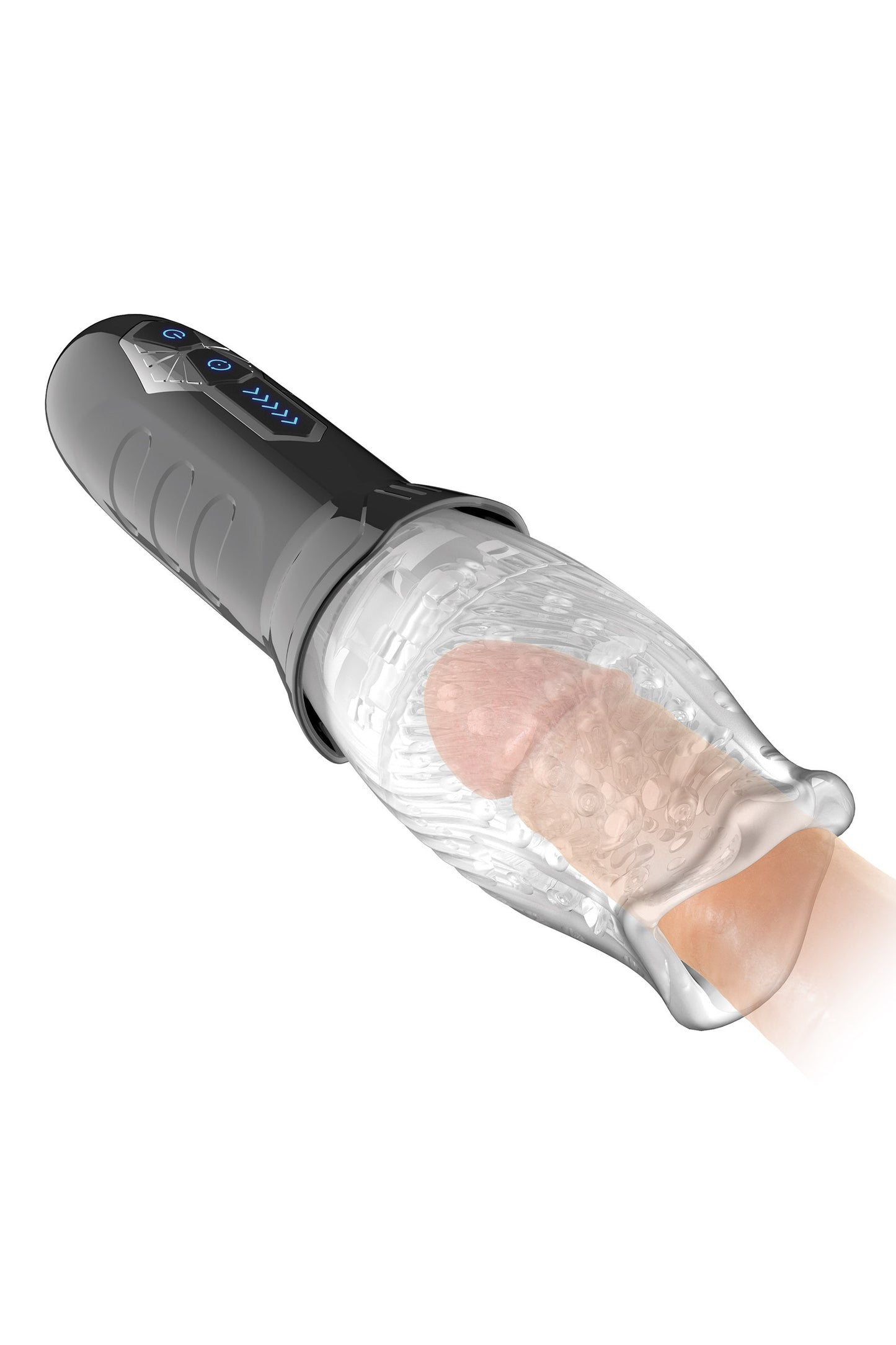 Masturbateur Homme Blue Junker - Rotative Oral Sex Massager