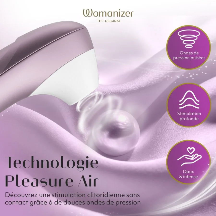 stimulateur Clitoridien WOMANIZER Pro Pink
