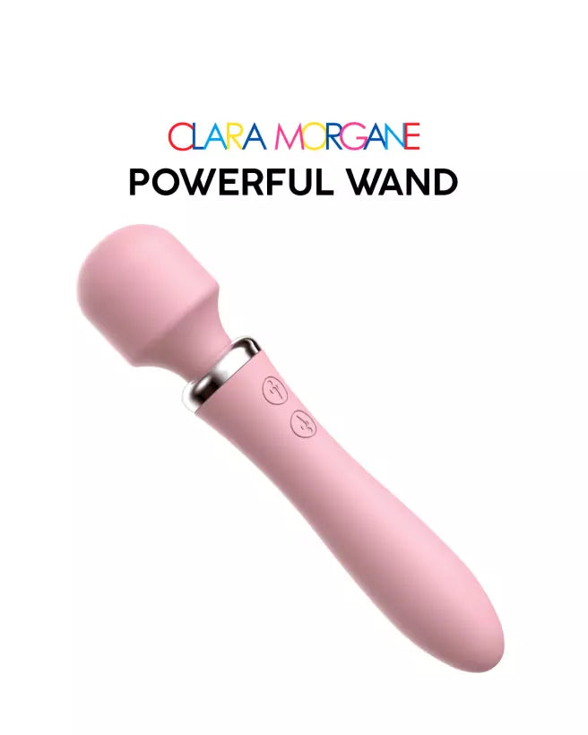Stimulateur clitoridien Powerful Wand Pink de Clara Morgane