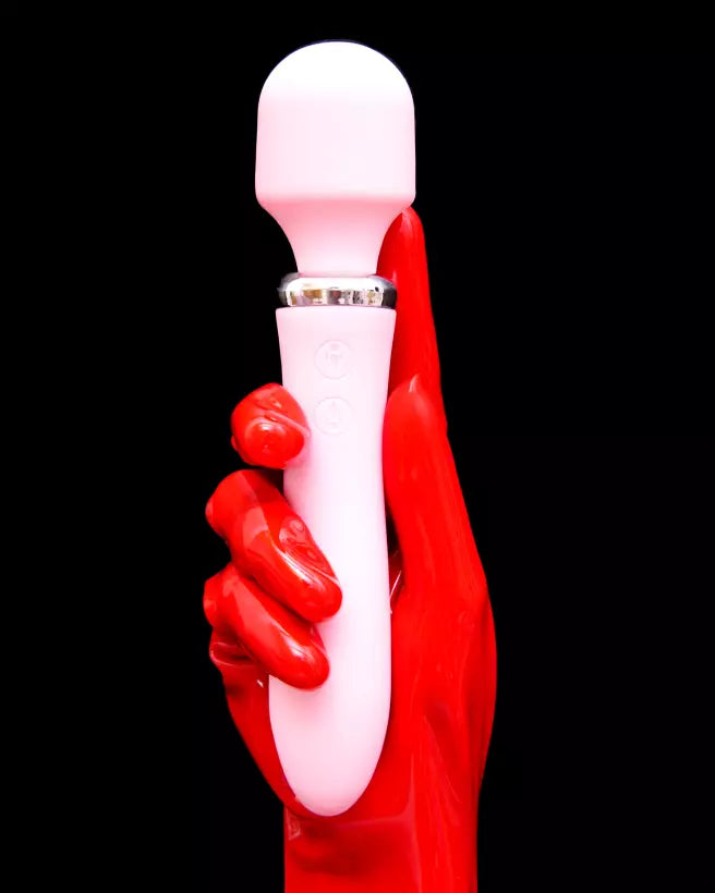 Stimulateur clitoridien Powerful Wand Pink de Clara Morgane