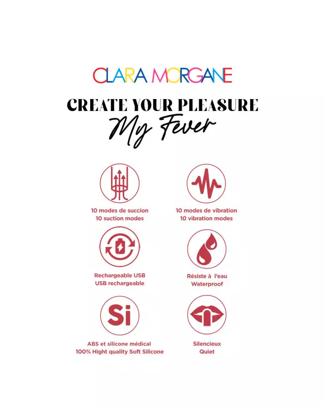 My Fever Air Pulse + Vibe Rose de Clara Morgane