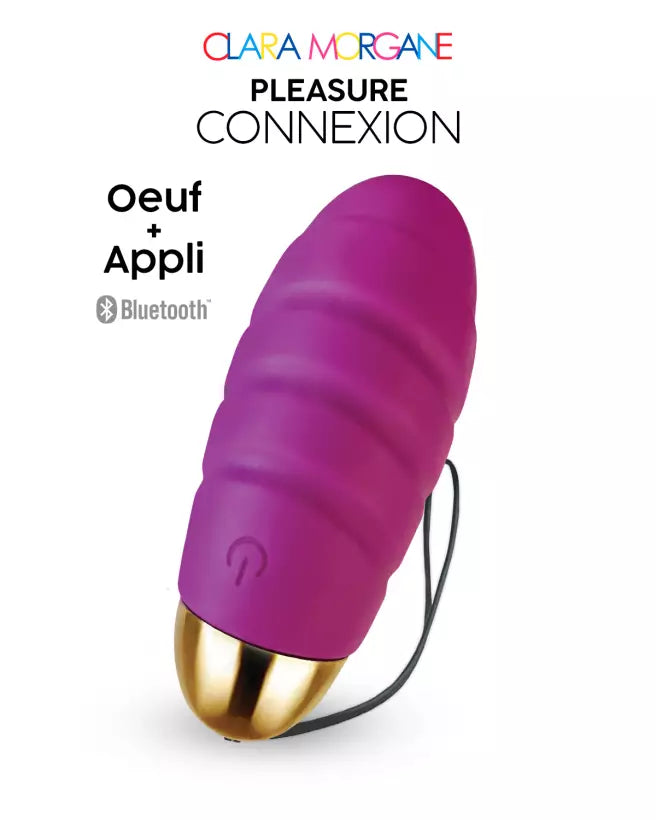 Pleasure Connexion Oeuf Vibrant Purple de Clara Morgane