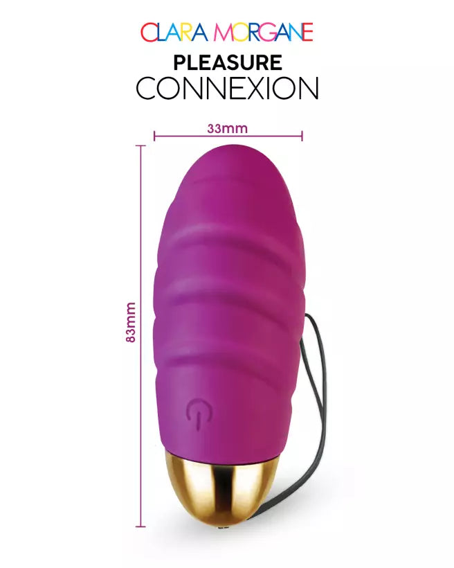 Pleasure Connexion Oeuf Vibrant Purple de Clara Morgane