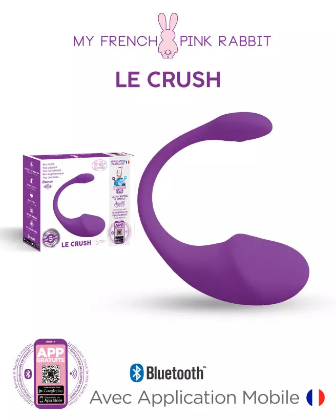 Le Crush Connect App de Clara Morgane Purple
