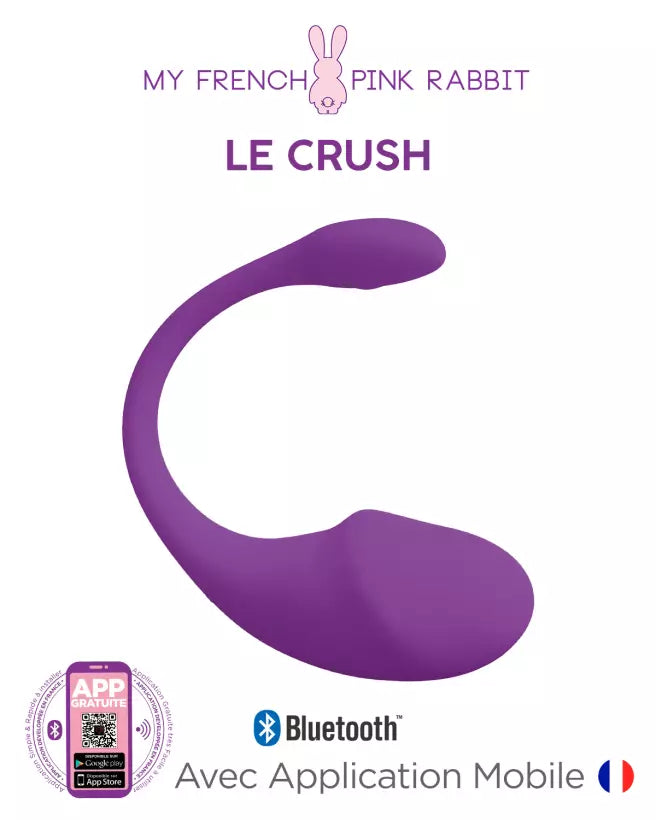Le Crush Connect App de Clara Morgane Purple