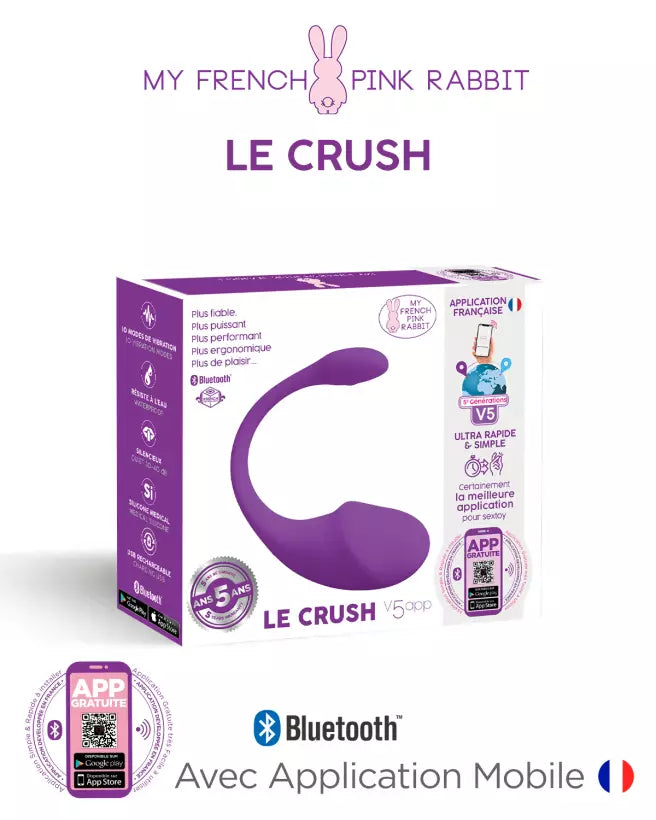 Le Crush Connect App de Clara Morgane Purple