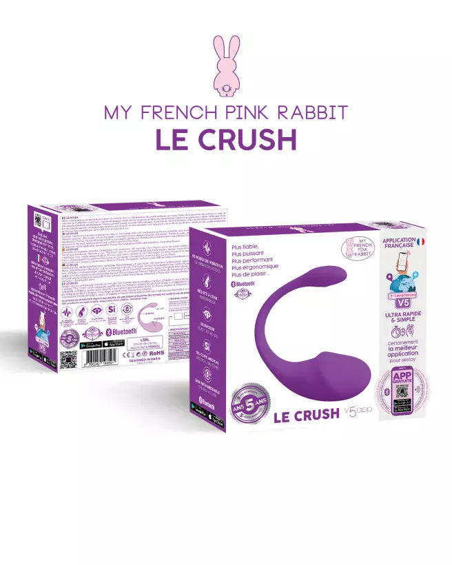 Le Crush Connect App de Clara Morgane Purple