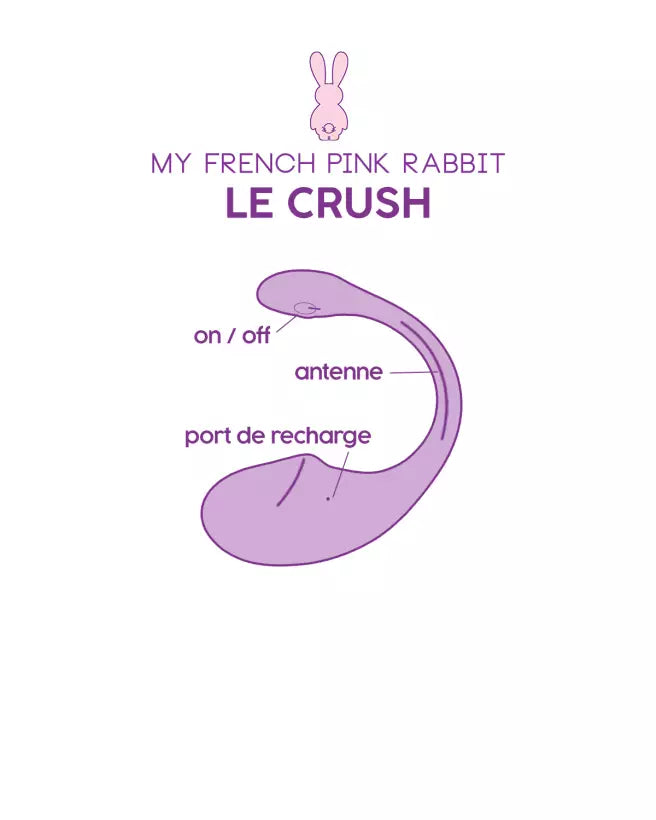Le Crush Connect App de Clara Morgane Purple