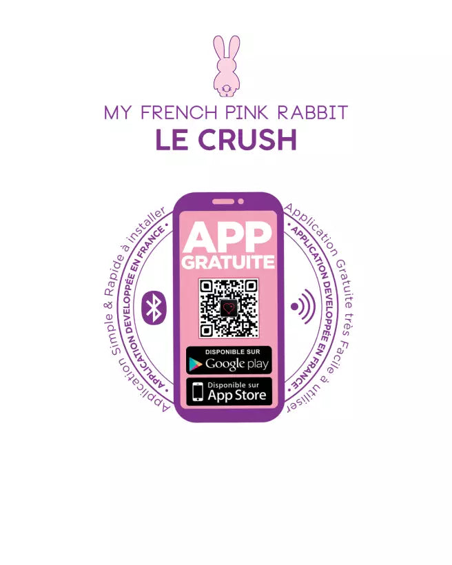 Le Crush Connect App de Clara Morgane Purple