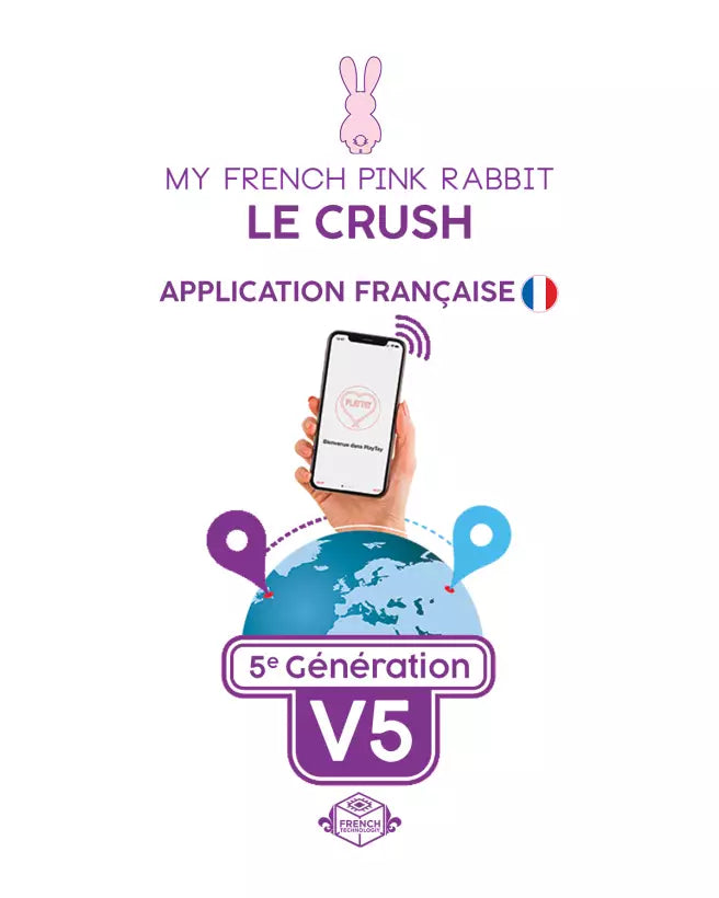 Le Crush Connect App de Clara Morgane Purple