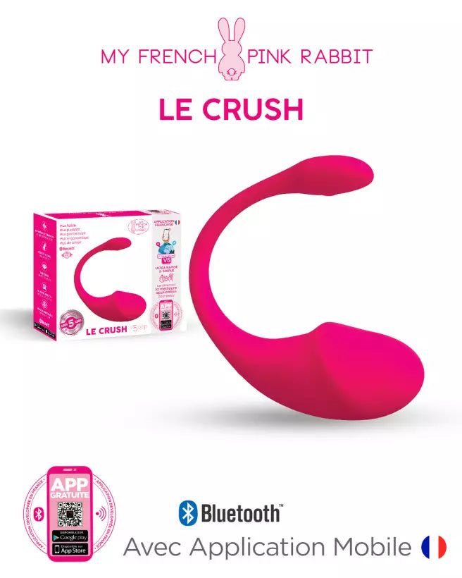 Le Crush Connect App Pink de Clara Morgane