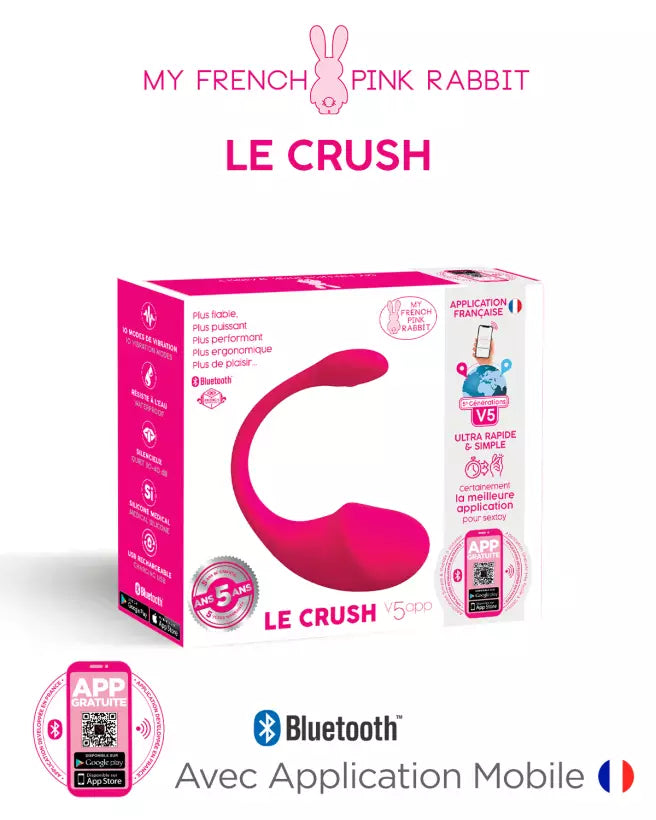 Le Crush Connect App Pink de Clara Morgane