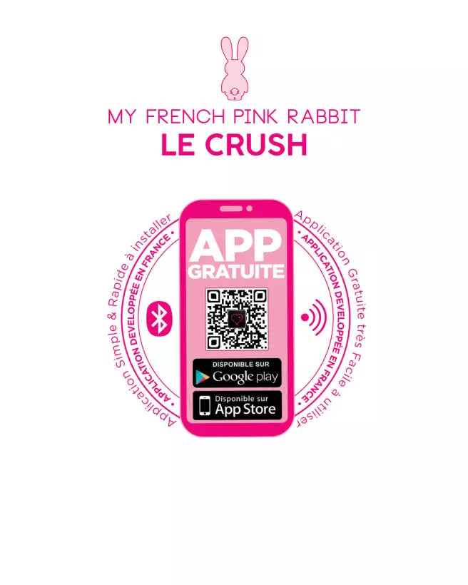 Le Crush Connect App Pink de Clara Morgane