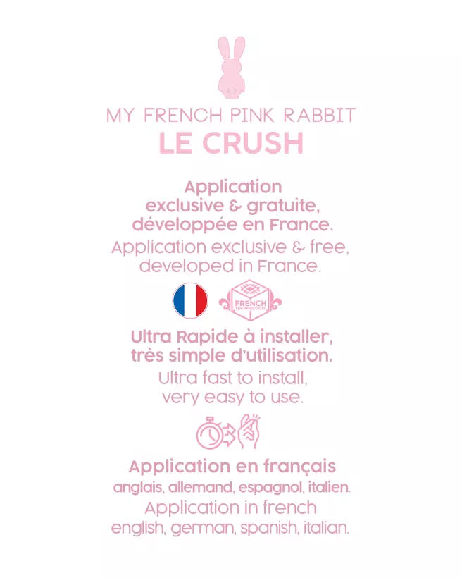 Le Crush Connect App Rose de Clara Morgane