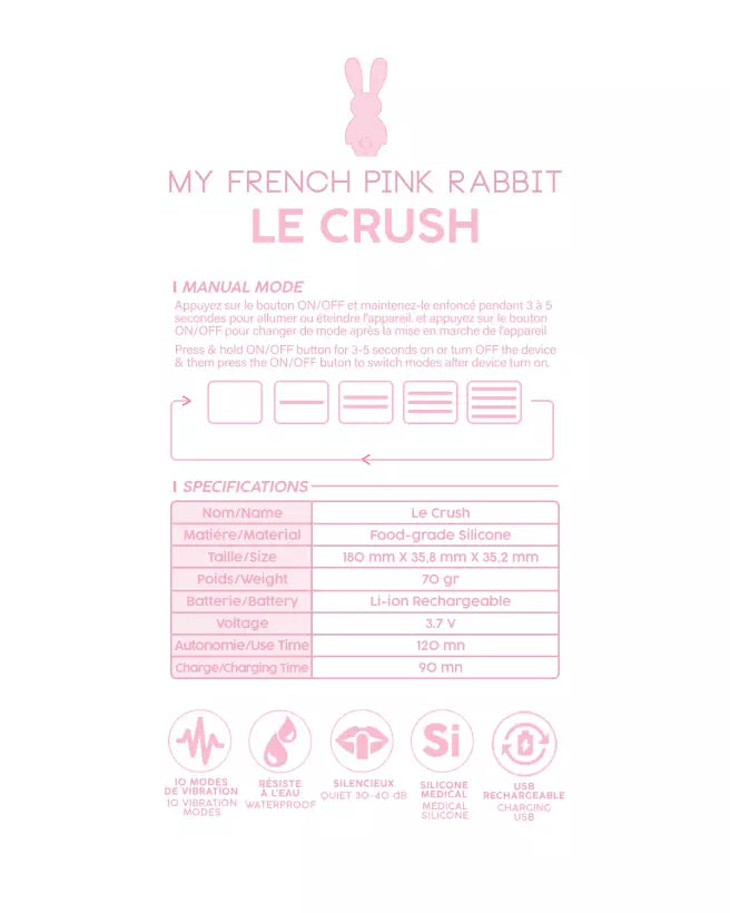 Le Crush Connect App Rose de Clara Morgane