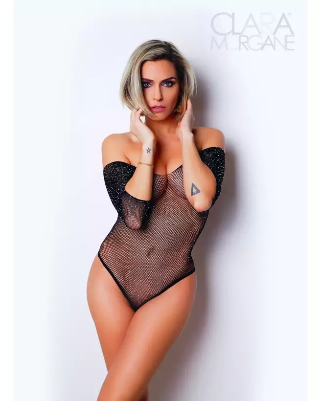 Body Le Numéro 2 - Strass De La Collection Lingerie Clara Morgane