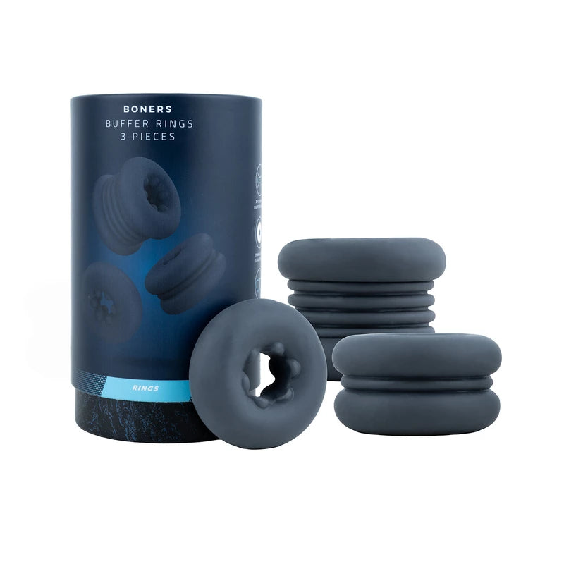 Anneaux de butée 3 pièces - Bleu