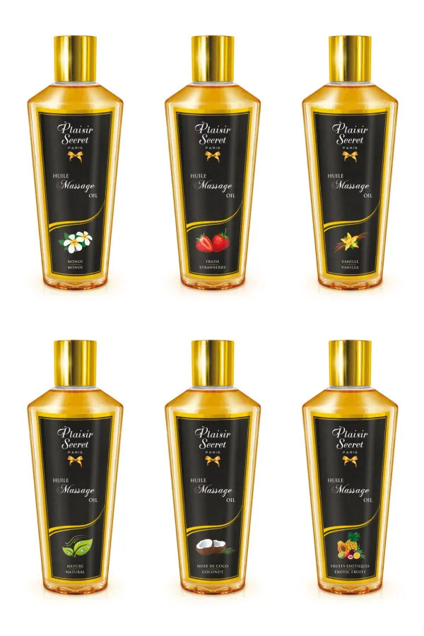 Huile de massage sèche  250ml ( 6 parfums au choix )