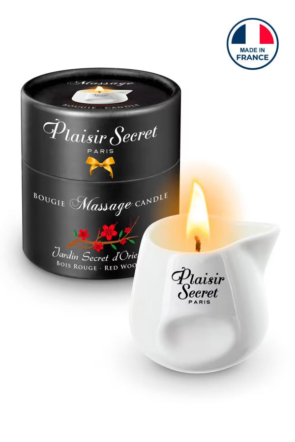 Bougie de massage 80ml (10 parfums au choix)