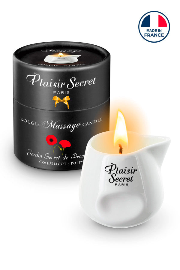 Bougie de massage 80ml (10 parfums au choix)