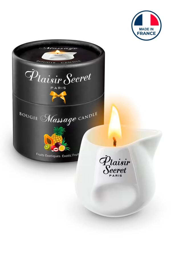 Bougie de massage 80ml (10 parfums au choix)