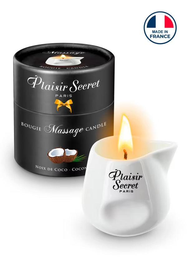 Bougie de massage 80ml (10 parfums au choix)