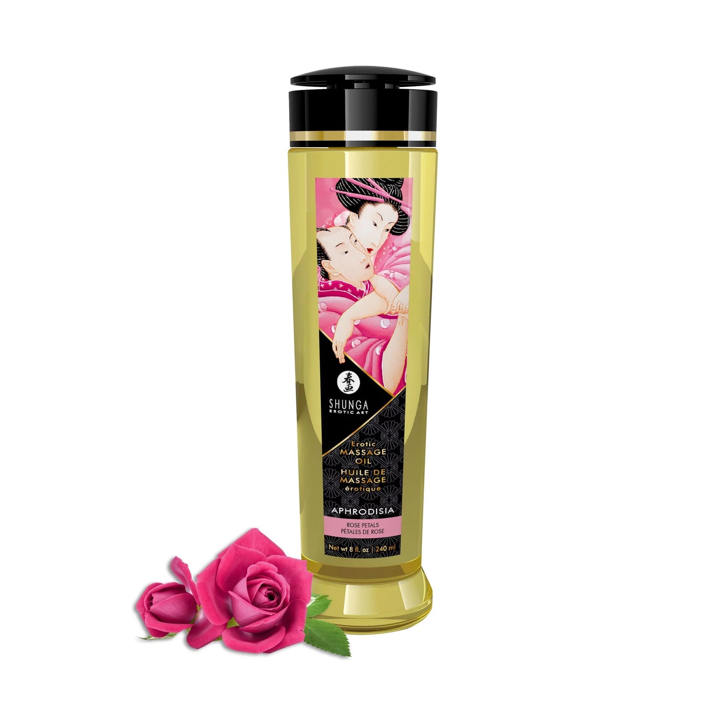Huile de massage Shunga 240ml (15 parfums au choix)