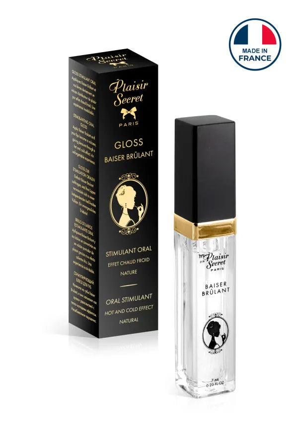 Gloss stimulant Baiser Brûlant 7ml (Fraise ou neutre)
