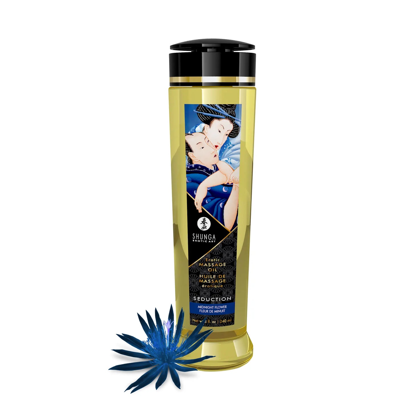 Huile de massage Shunga 240ml (15 parfums au choix)