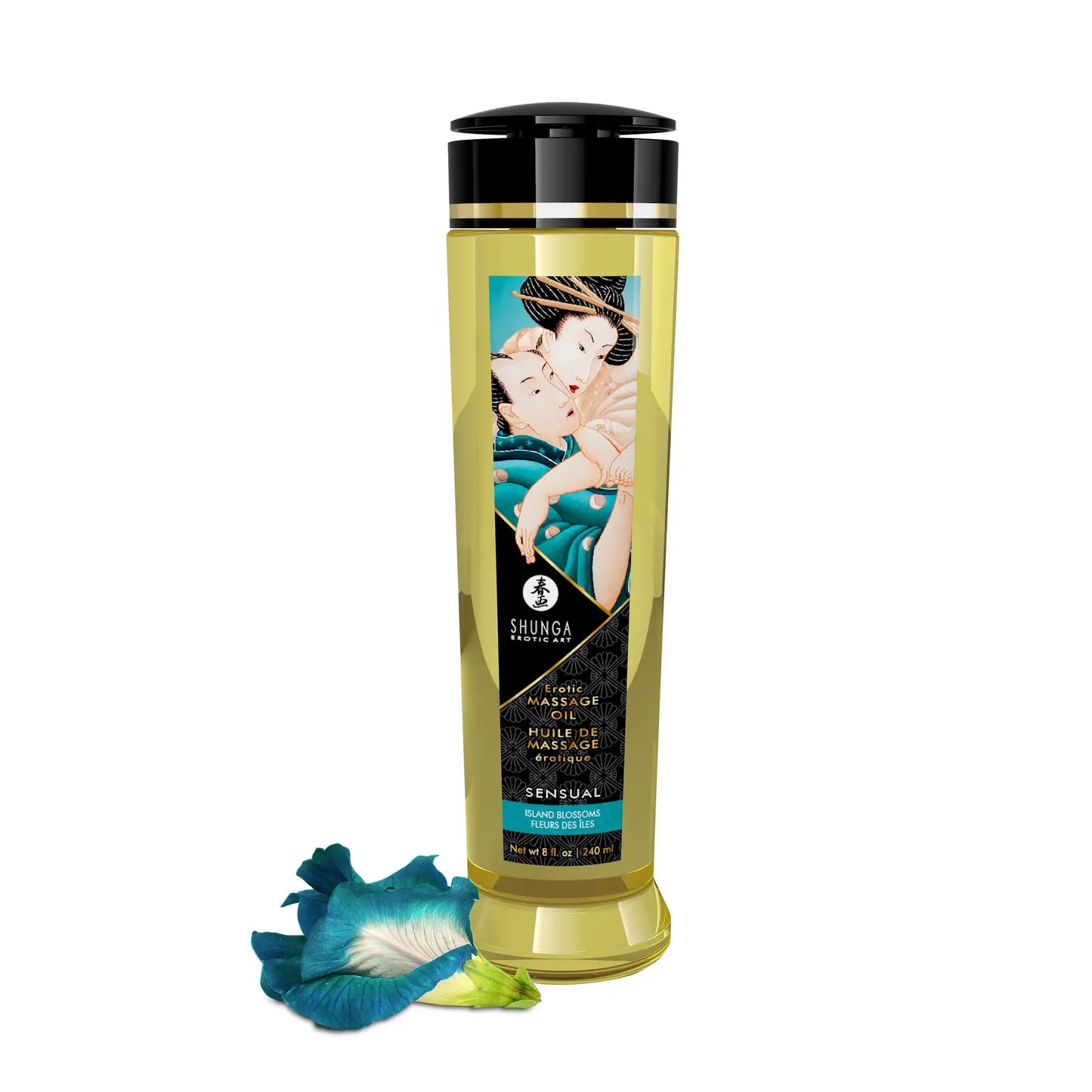 Huile de massage Shunga 240ml (15 parfums au choix)