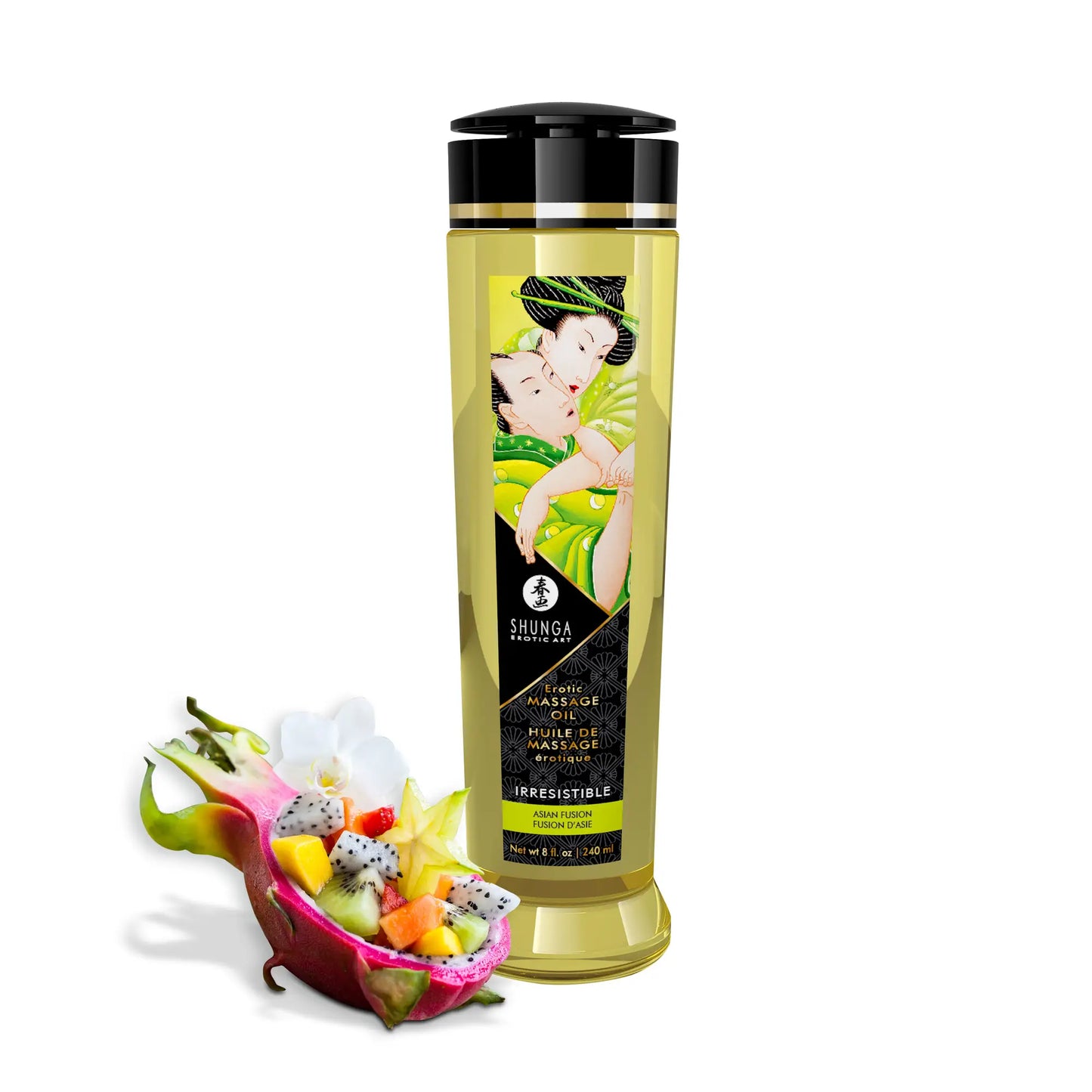 Huile de massage Shunga 240ml (15 parfums au choix)