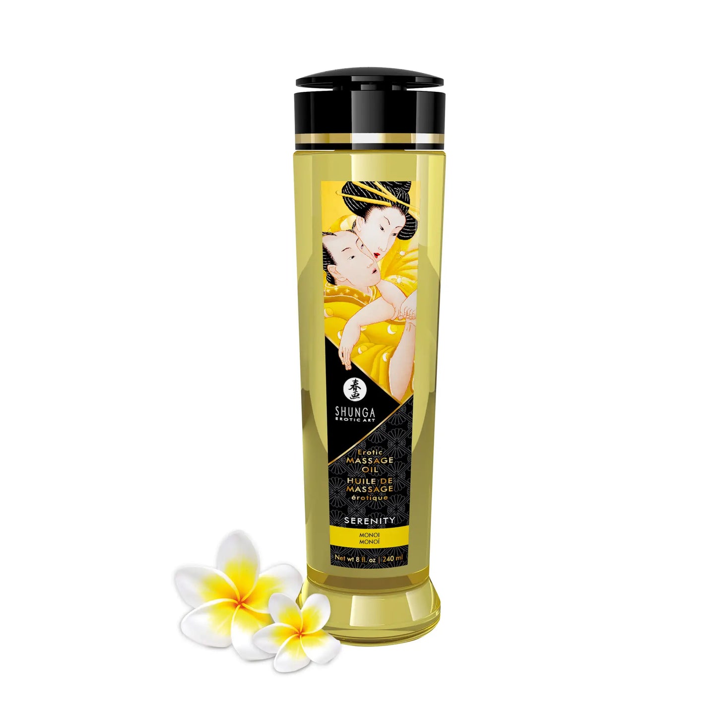 Huile de massage Shunga 240ml (15 parfums au choix)