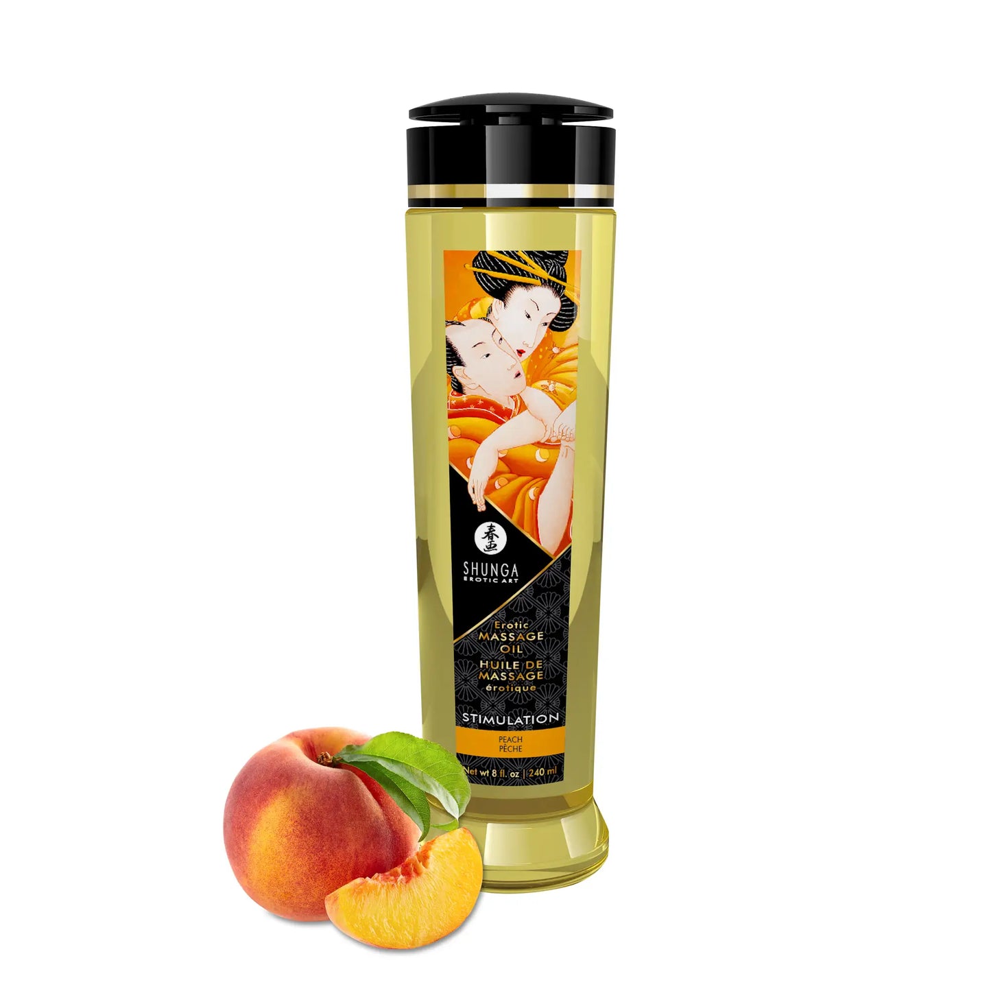 Huile de massage Shunga 240ml (15 parfums au choix)